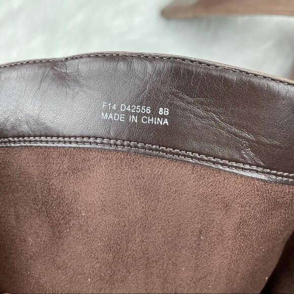 Cole Haan Eldridge Leather Buckle Riding Boots - Picture 7 of 8